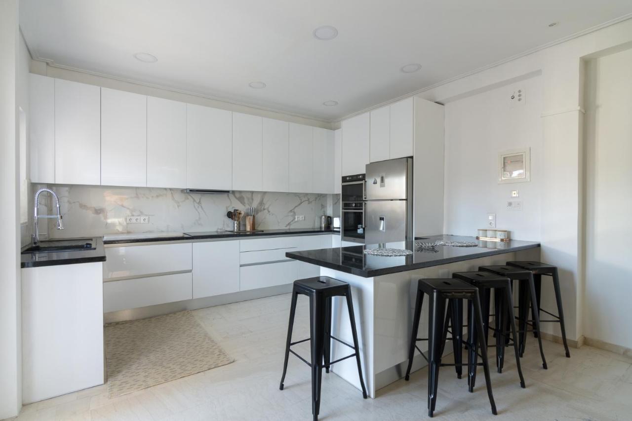Spacious And Modern Flat For 4 Atény Exteriér fotografie