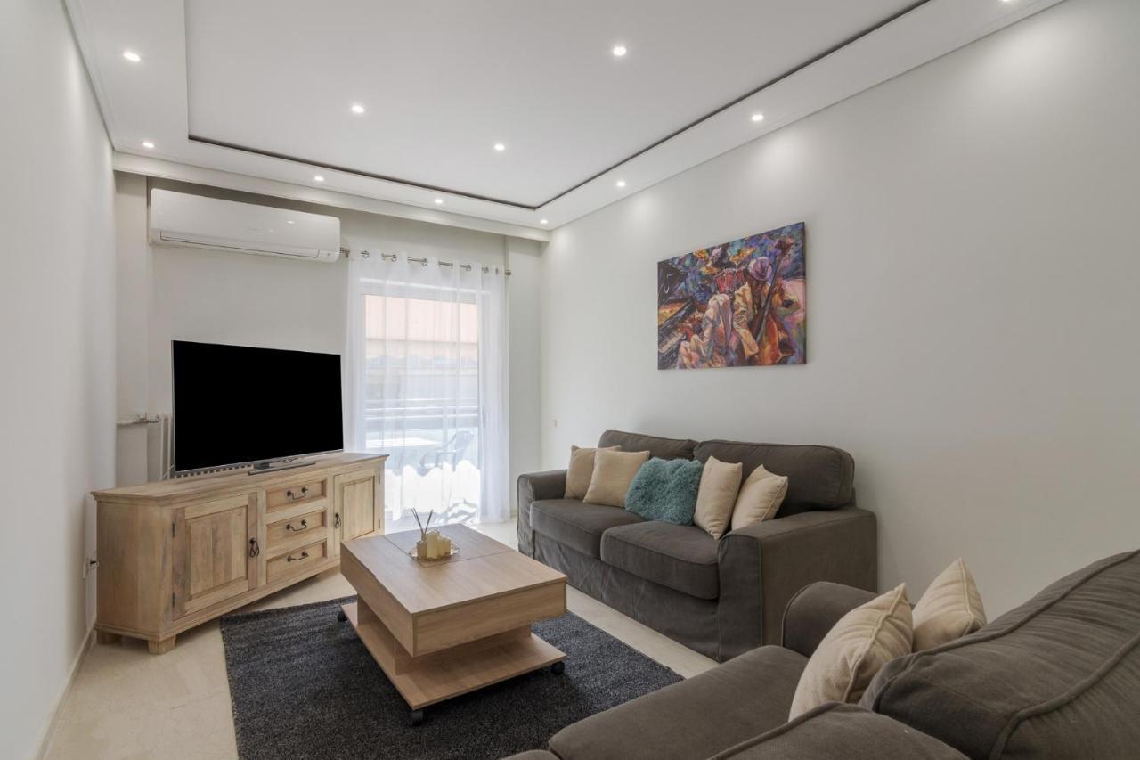 Spacious And Modern Flat For 4 Atény Exteriér fotografie