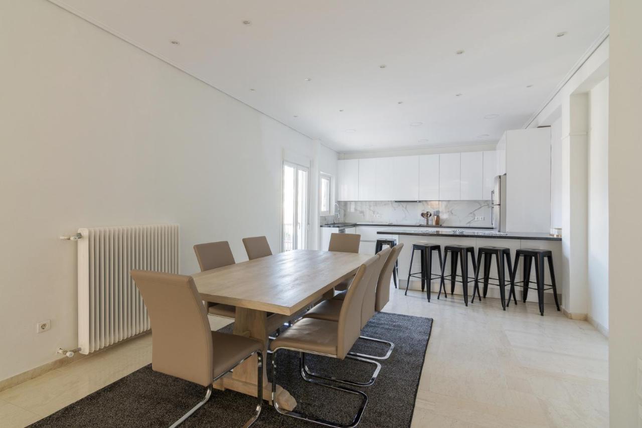 Spacious And Modern Flat For 4 Atény Exteriér fotografie